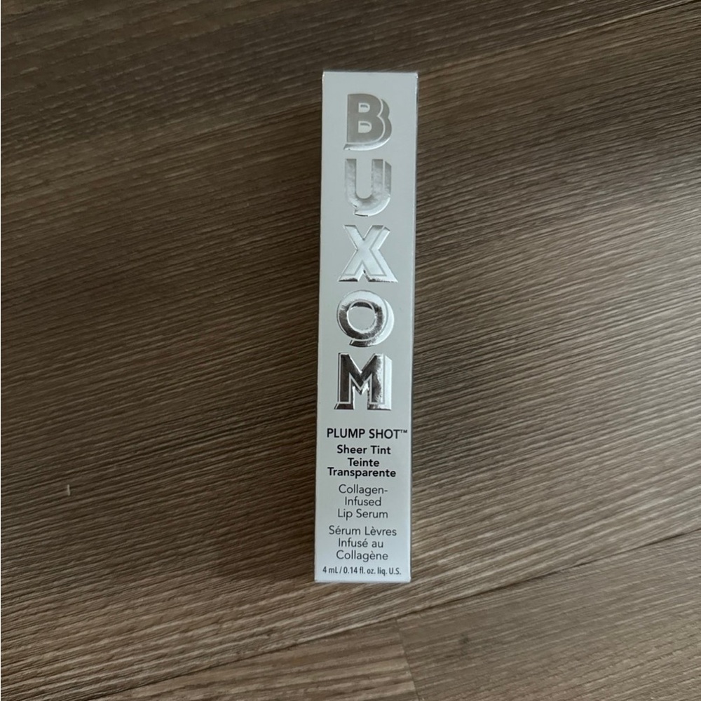 New buxom plump shot sheer tint collagen infused serum